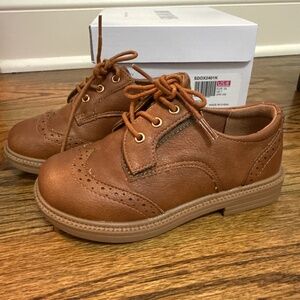 Brown Toddler Dress Shoes